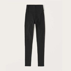 Abercrombie & Fitch Seamless Rib Full-Length Leggings